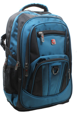 

Impro Stylish Backpack 10 L Backpack(Black), Light blue