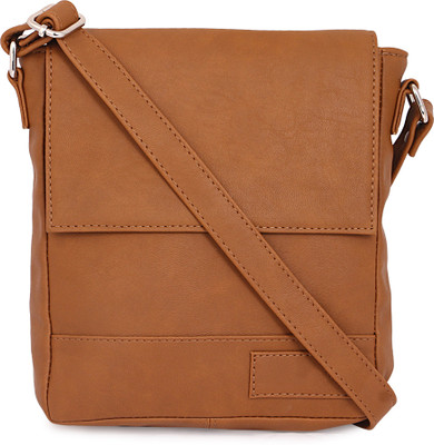 

Unique Tan Bag For Men Sling Bag(Orange, 4 L)