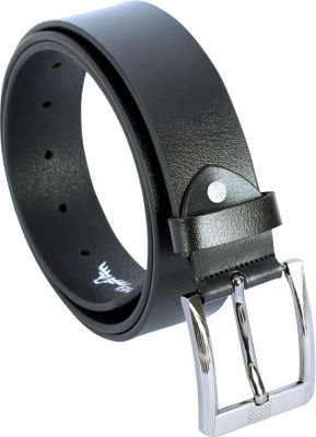 

BREGGABOG Men Formal, Casual Black Genuine Leather Belt, Bregblack