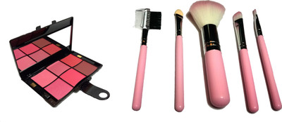 

Diamond finish MissGold Blusher,Brush-Combo(Set of 6)