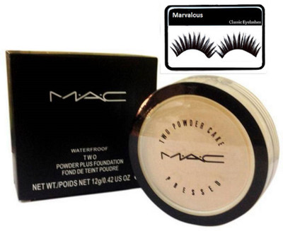 

Marvalous eyelashes with Mac imported Powder(Set of 2)