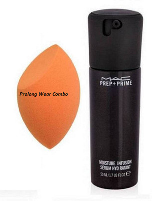 

Pro longwear combo studio Spongy Puff&MAC Prep + Prime Moisture Infusion Serum Hydratant(Set of 2)