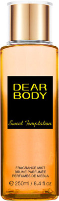 Dear Body Sweet Temptation Fragrance Mist Body Mist - For Men & Women(250 ml)