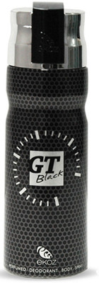 

EKOZ GT Black Perfumed Deodorant Spray Body Spray - For Men(100 ml)