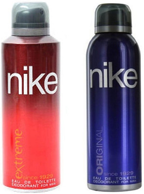

Nike extreme &original Deodorant Spray - For Men(400 ml, Pack of 2)