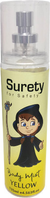 

Surety for Safety yellow Body Mist - For Girls(135 ml)
