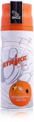 

EKOZ Strike Homme Perfumed Deodorant Spray Body Spray - For Men(100 ml)