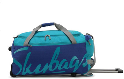 

Skybags SWING DFT 65 BLUE MEDIUM SIZE Duffel Strolley Bag(Blue)