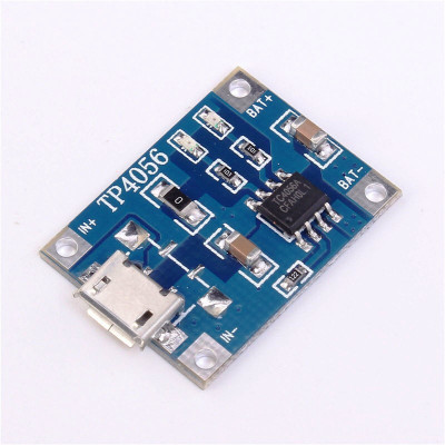

tcs Micro USB 5V 1A Charger Board With Led Indicator Automatic Protection 4.5~5.5V Power Supply Electronic Hobby Kit