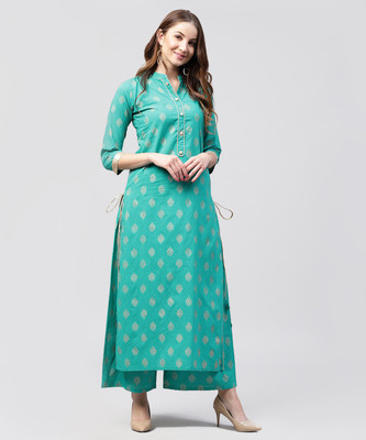 Nayo Women Kurta and Palazzo Set