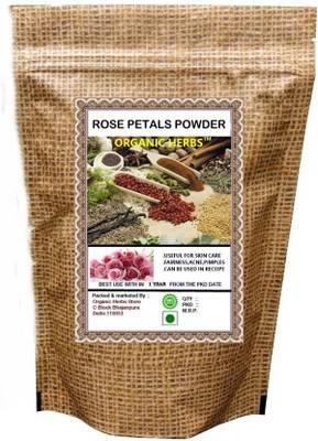 

ORGANIC HERBS ROSE PETALS POWDER 100 GM(100 g)