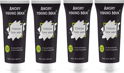 

Angry Young Man Charcoal Face Wash ( 50 ML X 4) Face Wash(200 ml)