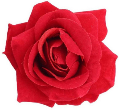 

Vcare false rose , artificial hair accessories, rose clip for girls or women (red rose ) 100 % orignal feel . Hair Clip(Red)