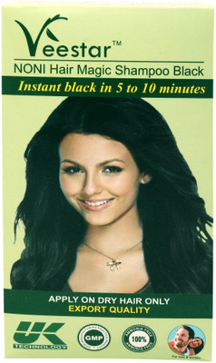 

Veestar VEESTARNONI15ML20PCS Hair Color(Black)