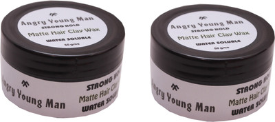 

Angry Young Man Strong Hold Wax (Pack of 2) Wax(50 g)
