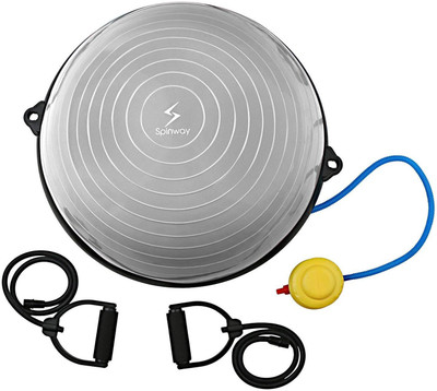 

Spinway FE21D - Bosu Ball With Strap and With Free Foot Pump Gym & Fitness Kit
