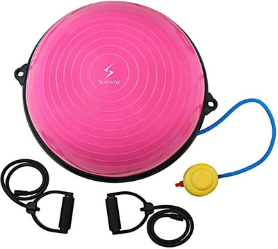 

Spinway FE21A - Bosu Ball With Strap and With Free Foot Pump Home Gym Combo(20 - 40 kg)
