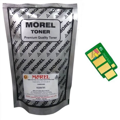 

MOREL Morel 2200 Toner Powder and Toner Chip Compatible for Samsung k2200 / 707 Printer an Copier Single Color Ink Toner(Black)