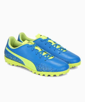 

Puma Boys Lace Football Shoes(Blue, Blue yellow;black