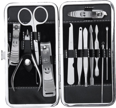 

V Moda™ Manicure & Pedicure Set - Brown Stainless Steel(200 g, Set of 12)
