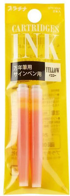 

Platinum Platinum Ink Cartridge For Fountain Pen-2 Cartridge in One Pack Ink Cartridge