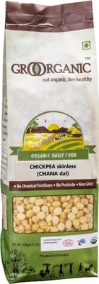 

GroOrganic Unpolished Yellow Chana Dal (Split)(500 g)