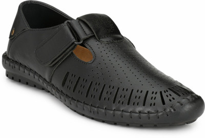 

El Paso Men Black Sandals