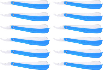 

Confidence Men Beard Shaving Disposable Ustraa, Set Of 12, Blue(Pack of 12)