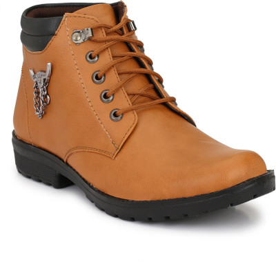 

Fashion Tree Tan Boots for Men Boots For Men(Tan, Brown