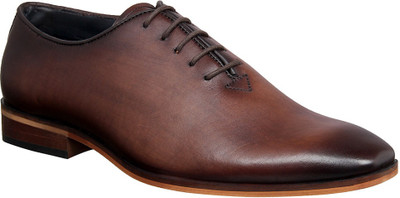 

Aditi Wasan Brown Oxford Oxford For Men(Brown, Two tone brown