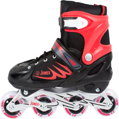 

Jonex Adjustable Inline Skates In-line Skates - Size 39-42 Euro(Red)