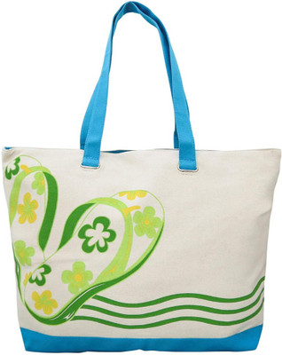 

High Valley Fashion Women Casual White Cotton Shoulder Bag