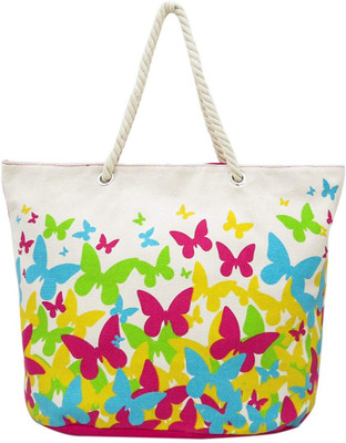 

High Valley Fashion Women Casual Pink Cotton Shoulder Bag