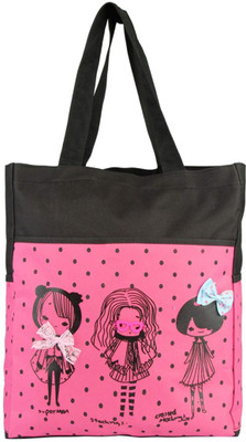 

High Valley Fashion Women Casual Pink Canvas Shoulder Bag