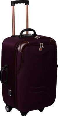 

Trekker DOUBLE SHELL EXPANDABLE Small Travel Bag - Medium(Purple)