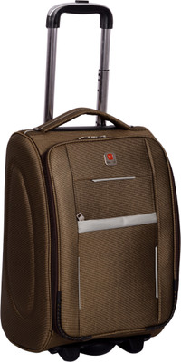 

Trekker EXECUTIVE OVERNIGHTER 18" Waterproof Trolley(Brown, 18 inch)