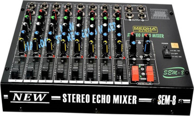 

Medha Professional 8 Channel Stero Echo Mixer With Top Quality Digital Sound Mixer