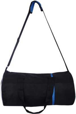 

The Vintage Collection Black Blue Sports : Gym Bag Gym : Sports Bag(Black, Kit Bag)