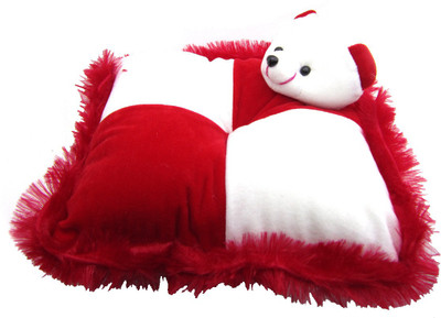 

Gift Decor Shop Teddy Brear Pillow - Super Soft Stuffed Plush Pillow (White, 28 cm) - 28 cm(Multicolor)