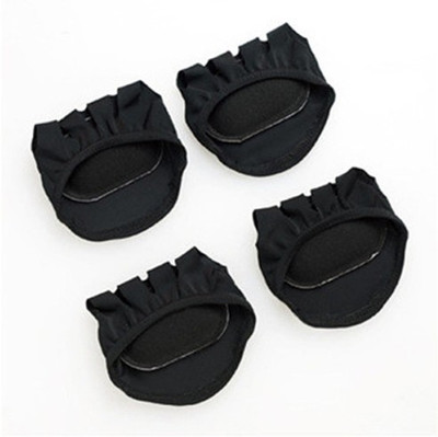 

Generic Non-Slip Foot Gel Forefoot Pain Relief Absorber Cushion Ball of Pad Foot Support (Free Size, Black)
