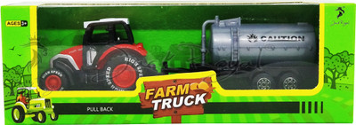 

Jack Royal Farm Truck (Tractor With The Trolly) Red (Color may vary)(Red)