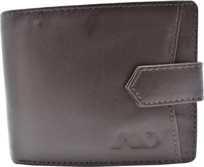

Annodyne Men Casual Brown Genuine Leather Wallet(3 Card Slots), Dark brown