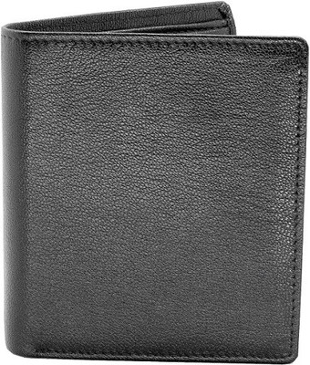 

Eyeslanguage Men Casual Black Genuine Leather Wallet(12 Card Slots)