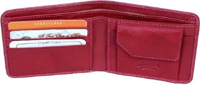 

Arist Boys Red Genuine Leather Wallet(7 Card Slots)