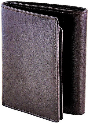 

Eyeslanguage Men Brown Genuine Leather Wallet(6 Card Slots)