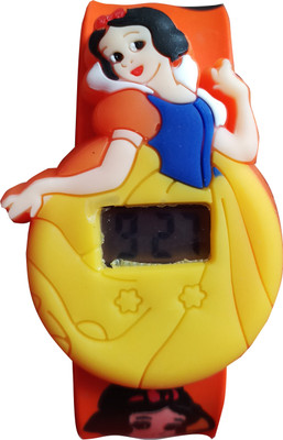 

SS Traders Cute Multicolor Snow white Digital Strap Watch for Kids- Good gifting Item Watch - For Boys & Girls