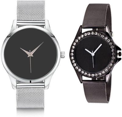 

RTAD Analogue Black Dial 2 Combo Watch for Women and men Watch - For Women