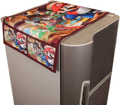 KUBER INDUSTRIES Refrigerator  Cover(Width: 56, Multicolor)