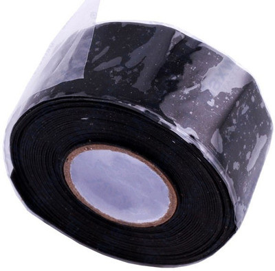 

DALUCI Useful Tools Waterproof Silicone Performance Repair Tape Bonding Rescue Self Fusing Hose Black Garden Water Pipe Connector