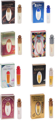 

Al Nuaim Chocolate Musk, Blue for Men, Faristhey, Fawakeh, Fantasia and Export Floral Attar(Floral)